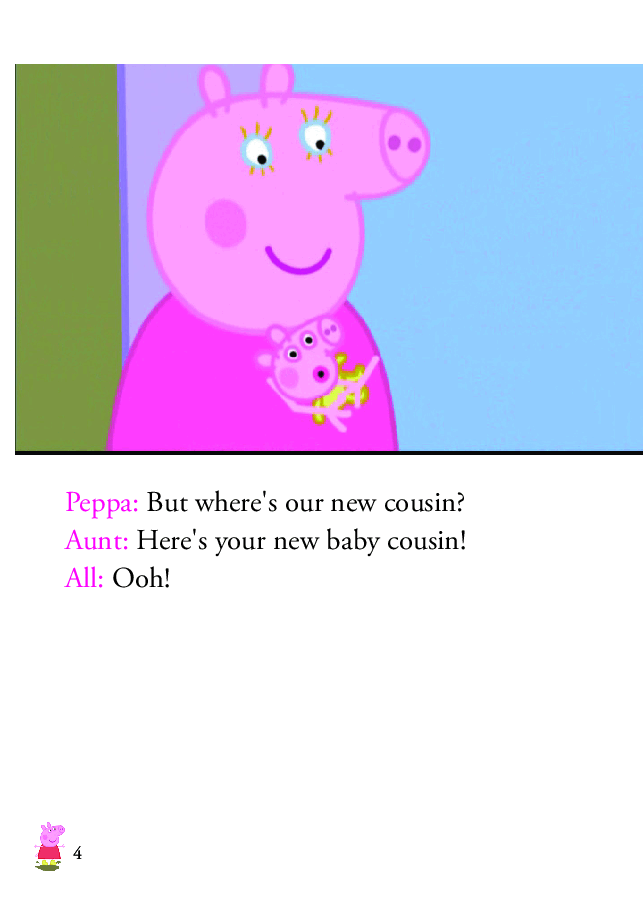 粉红猪小妹第2季53本自制绘本S2-39 The Baby Piggy.pdf,第4页预览