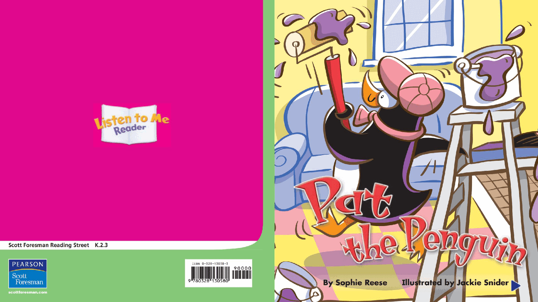 Pearson 0-6岁低幼读物Pat the Penguin.pdf,第1页预览