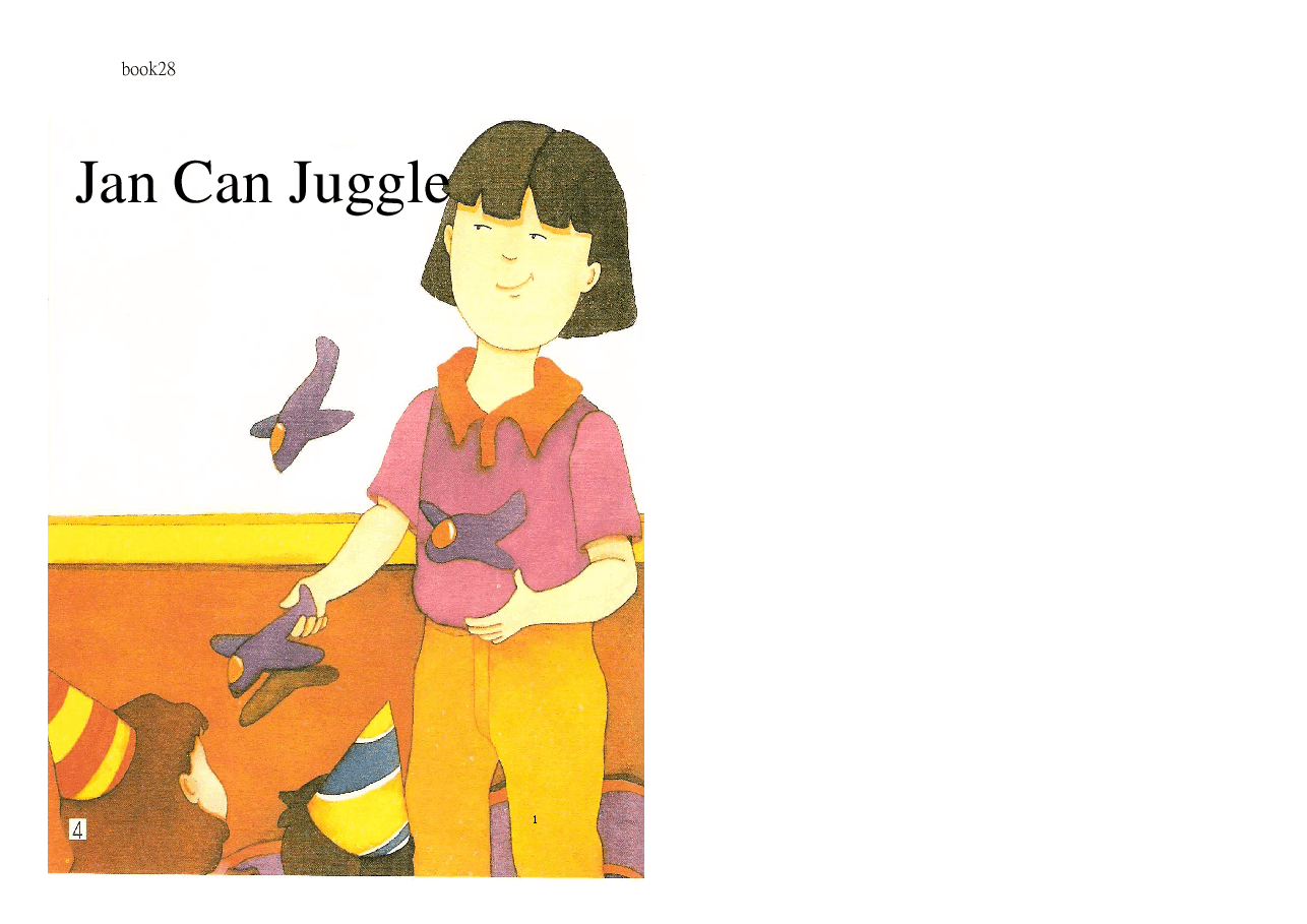 机灵狗第1级s28- Jan Can Juggle.pdf,第1页预览