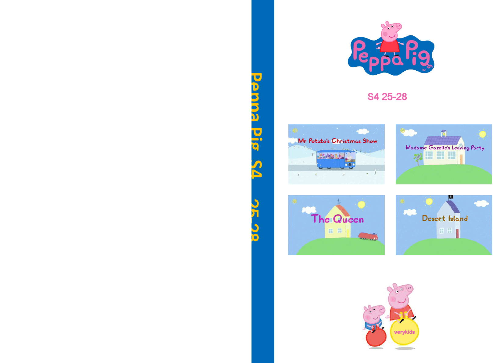 粉红猪小妹第4季10本自制绘本(共40集,每本包含4集)S4 25-28.pdf,第1页预览
