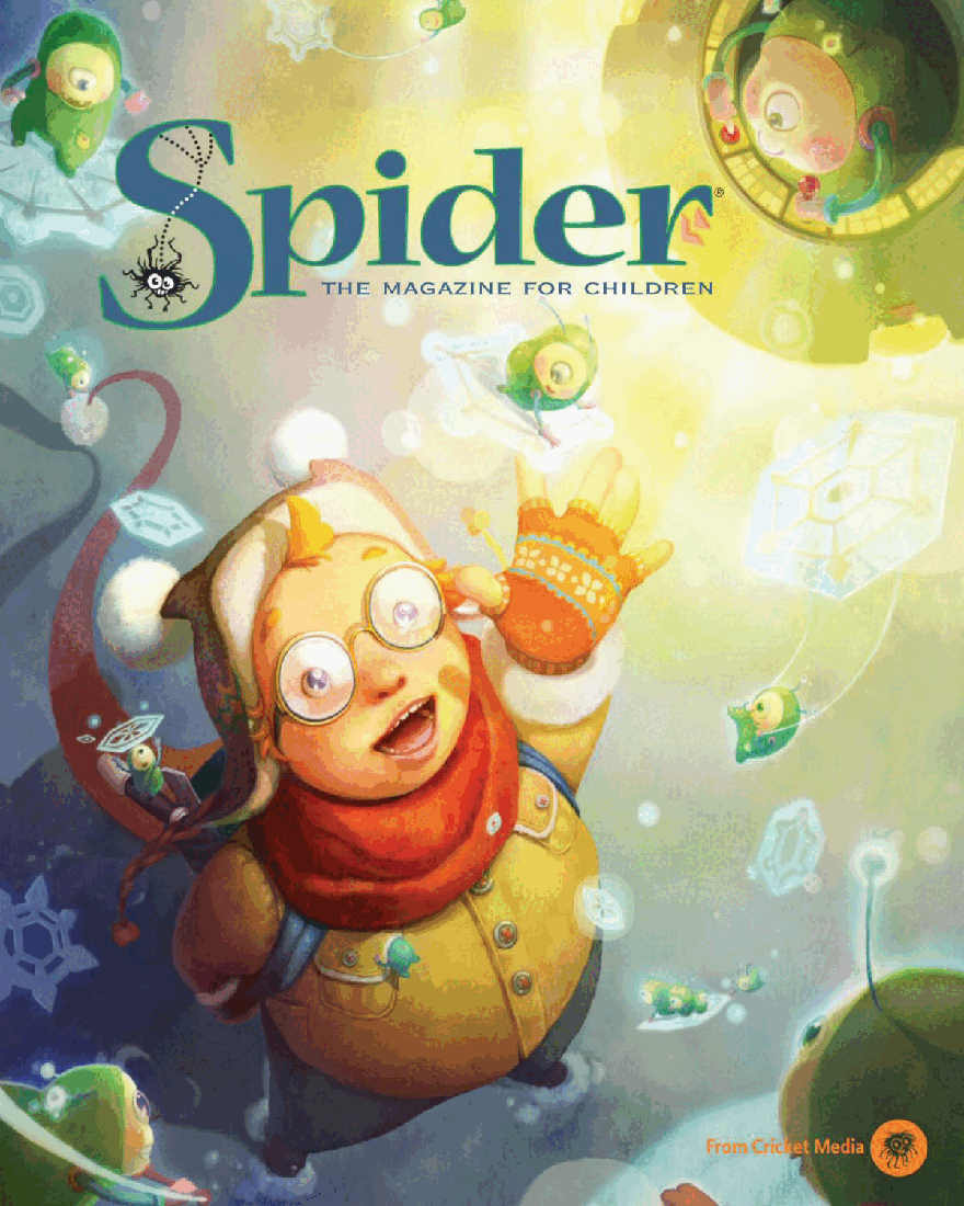 北美儿童文学杂志红蜘蛛9. Spider Magazine Stories, Games, Activites and Puzzles for Children and Kids - November-December 2016.pdf，第1页预览