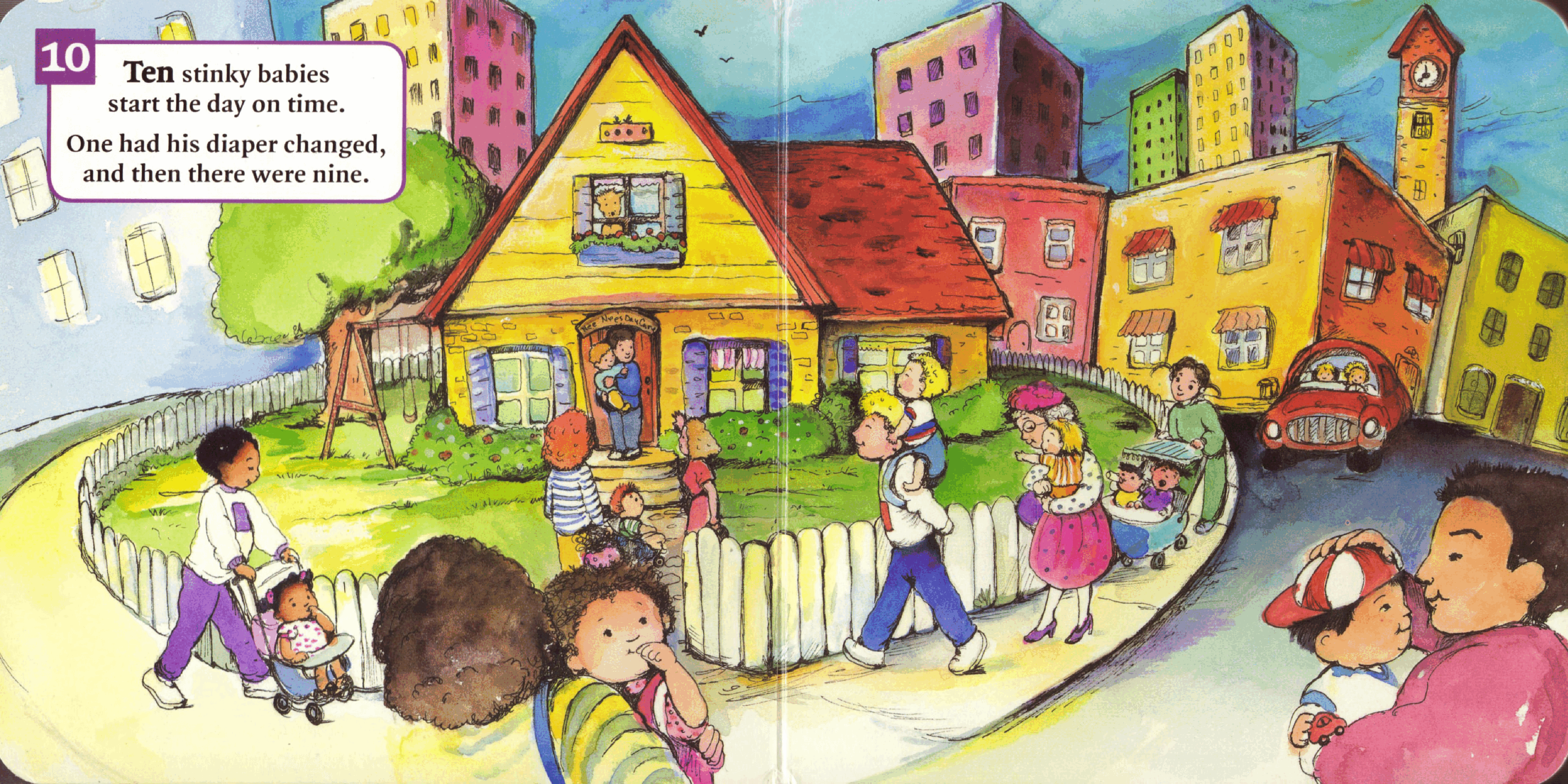 Ten Stinky Babies (2004.Tricycle Press).pdf,第2页预览