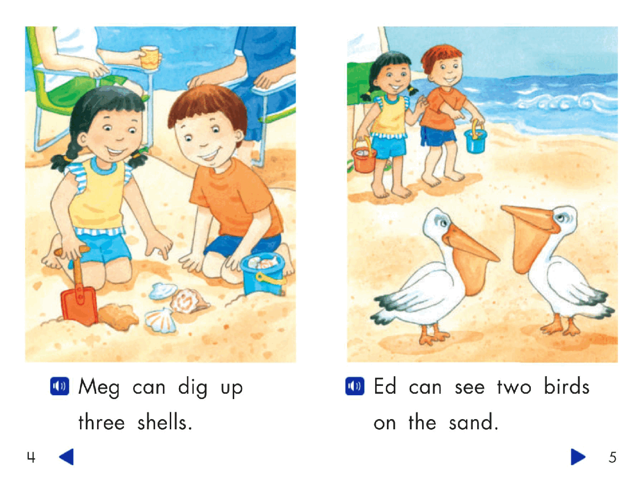 Pearson 0-6岁低幼读物Two and Three.pdf，第4页预览