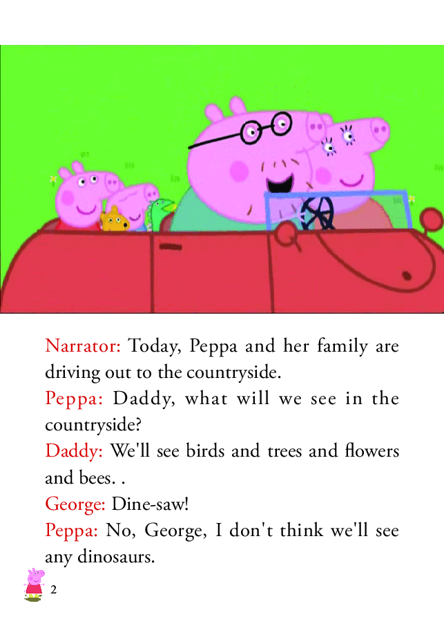 粉红猪小妹第2季53本自制绘本S2-20 Nature Trail.pdf，第2页预览