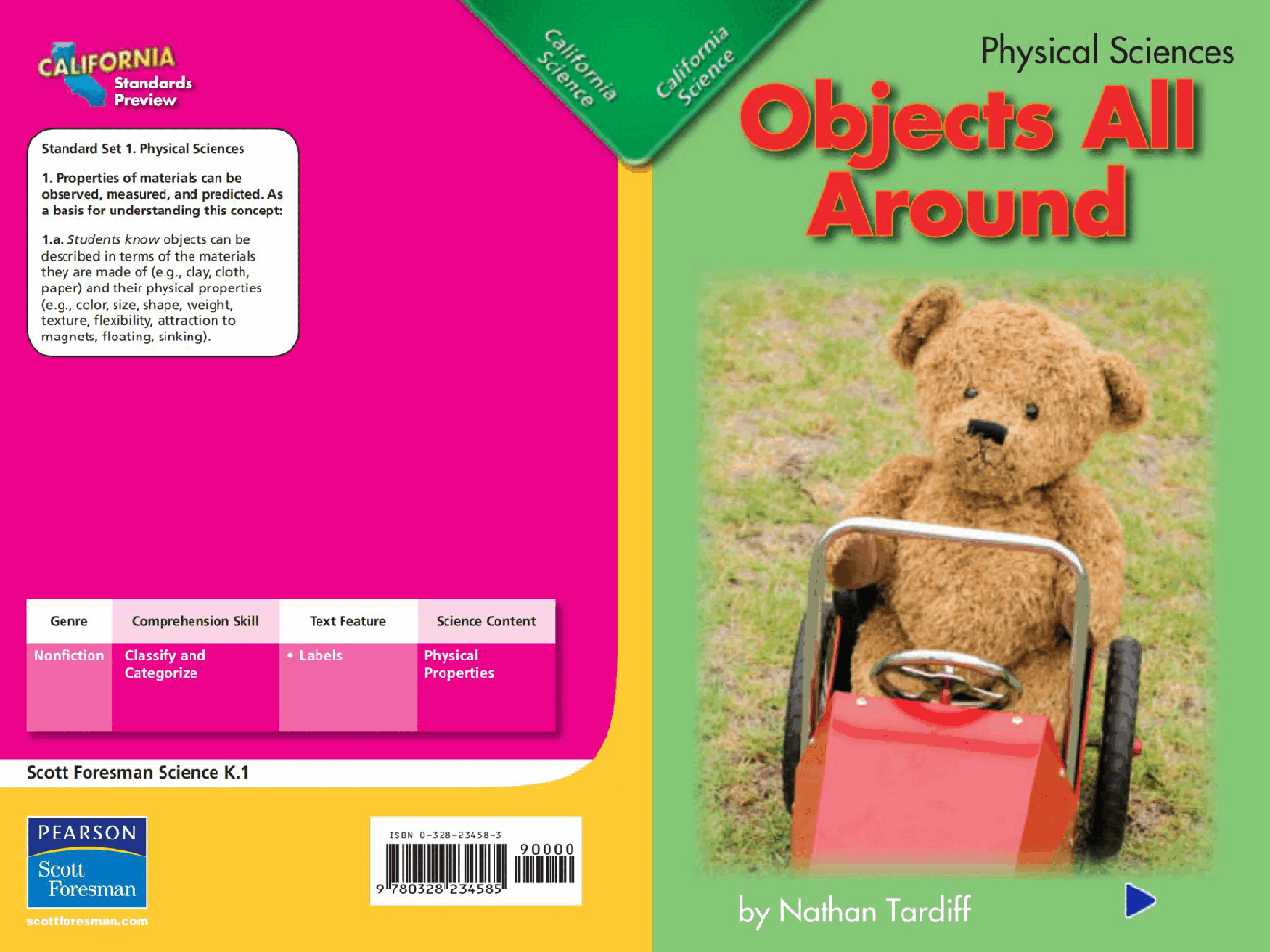Pearson 0-6岁低幼读物Objects All Around.pdf,第1页预览