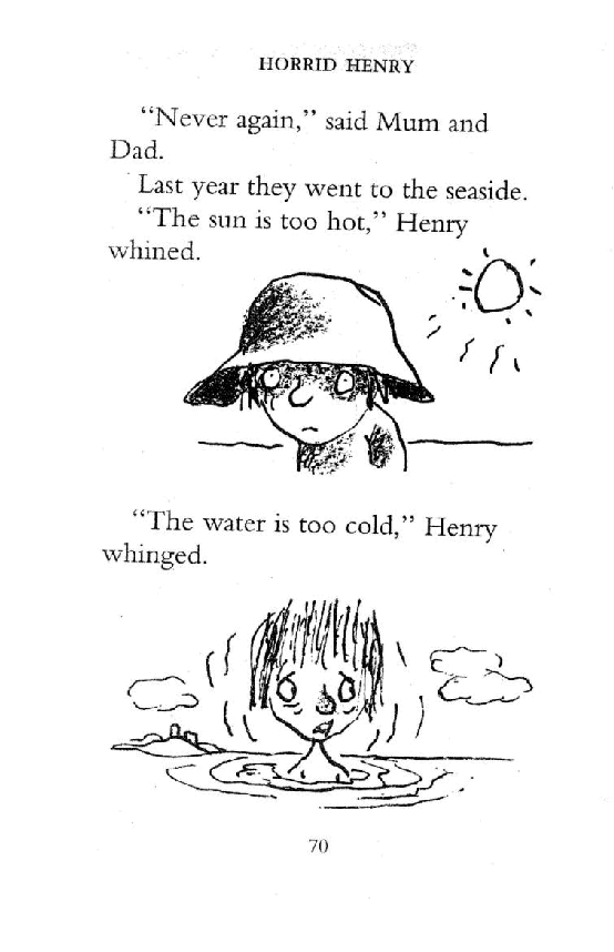 调皮的亨利英文绘本04 Horrid Henry's Holiday.pdf，第4页预览