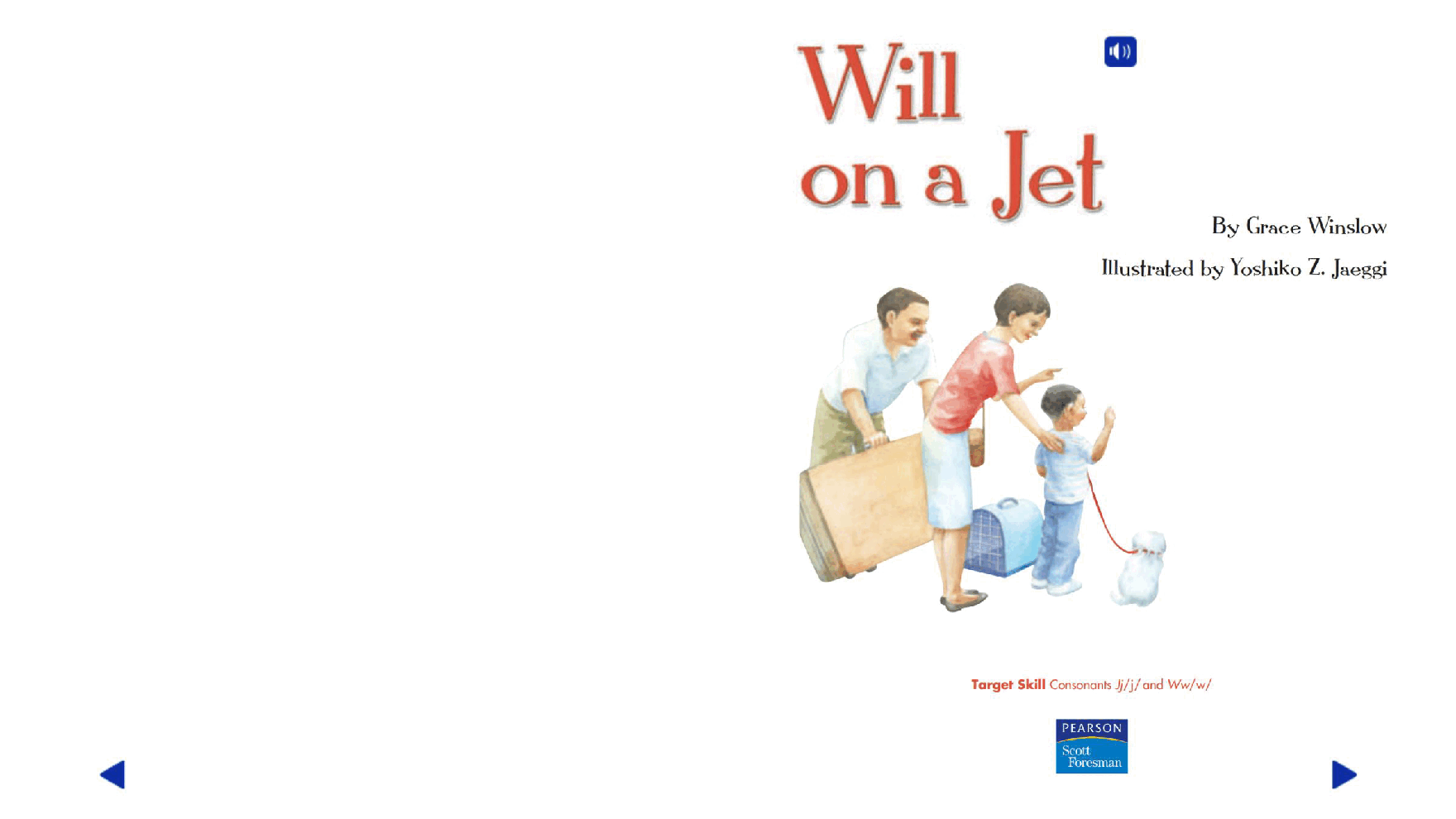 Pearson 0-6岁低幼读物Will on a Jet.pdf，第2页预览