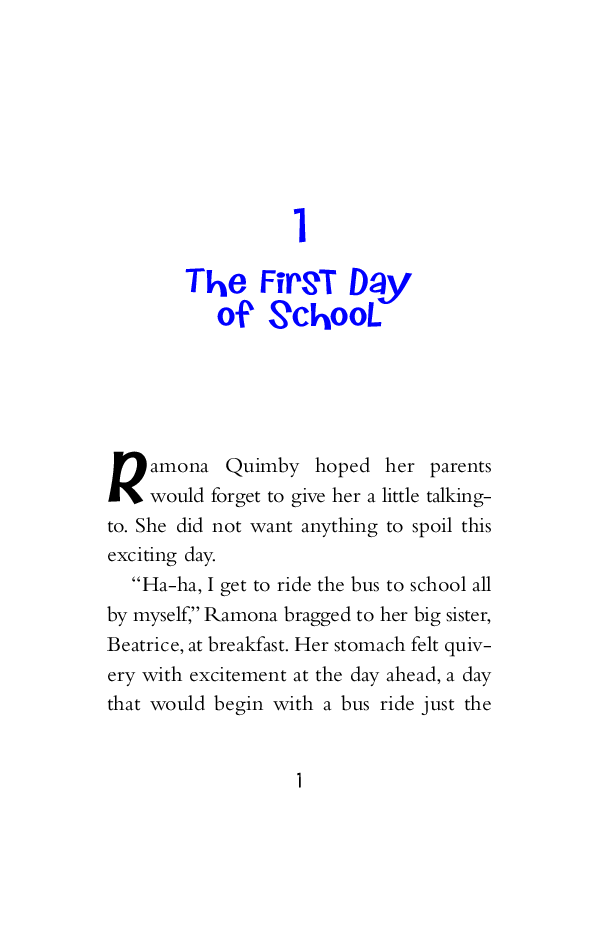 Beverly Cleary eBooks 29本Ramona Quimby, Age 8.pdf,第4页预览