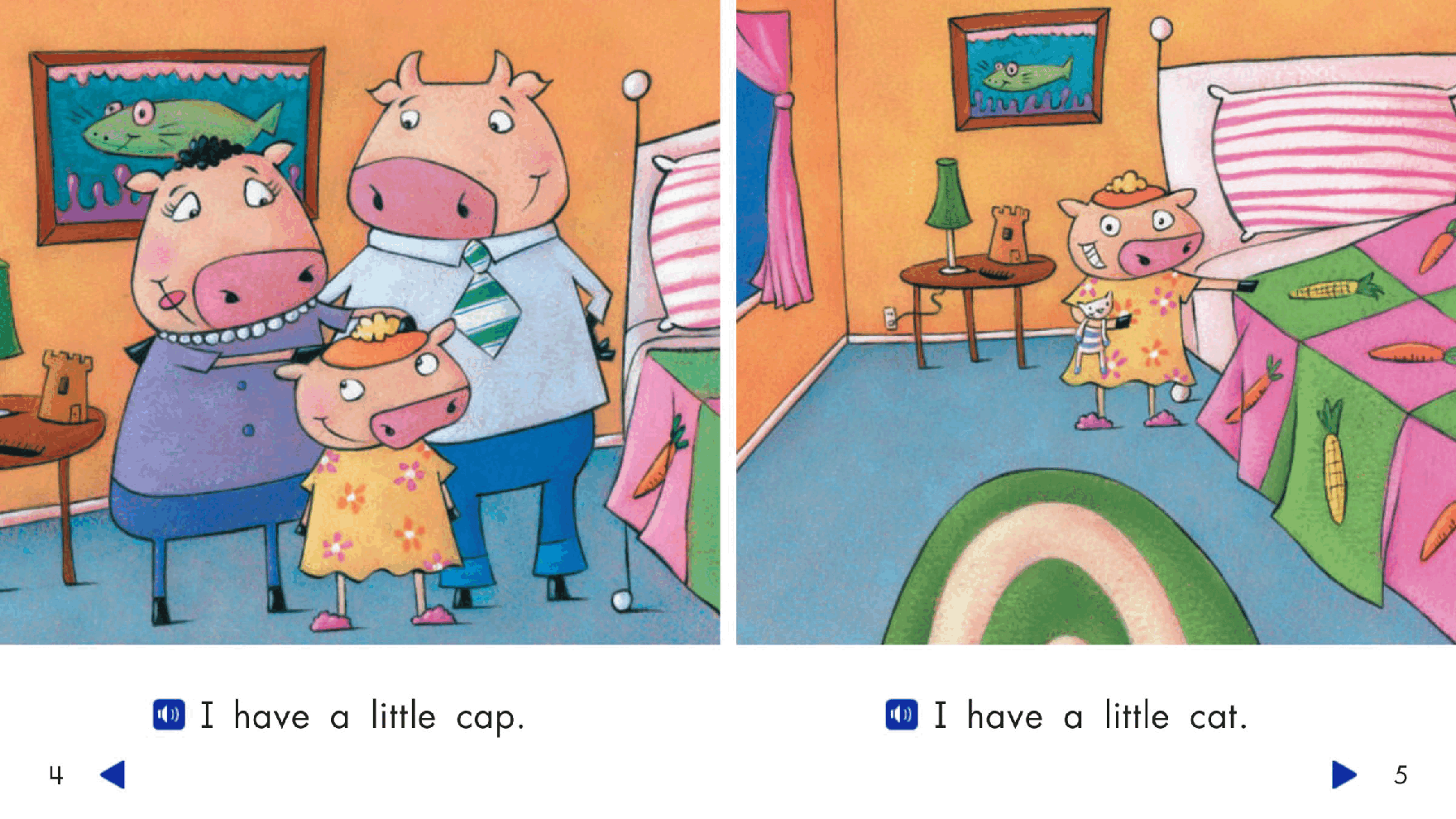Pearson 0-6岁低幼读物Cam the Cow.pdf,第4页预览