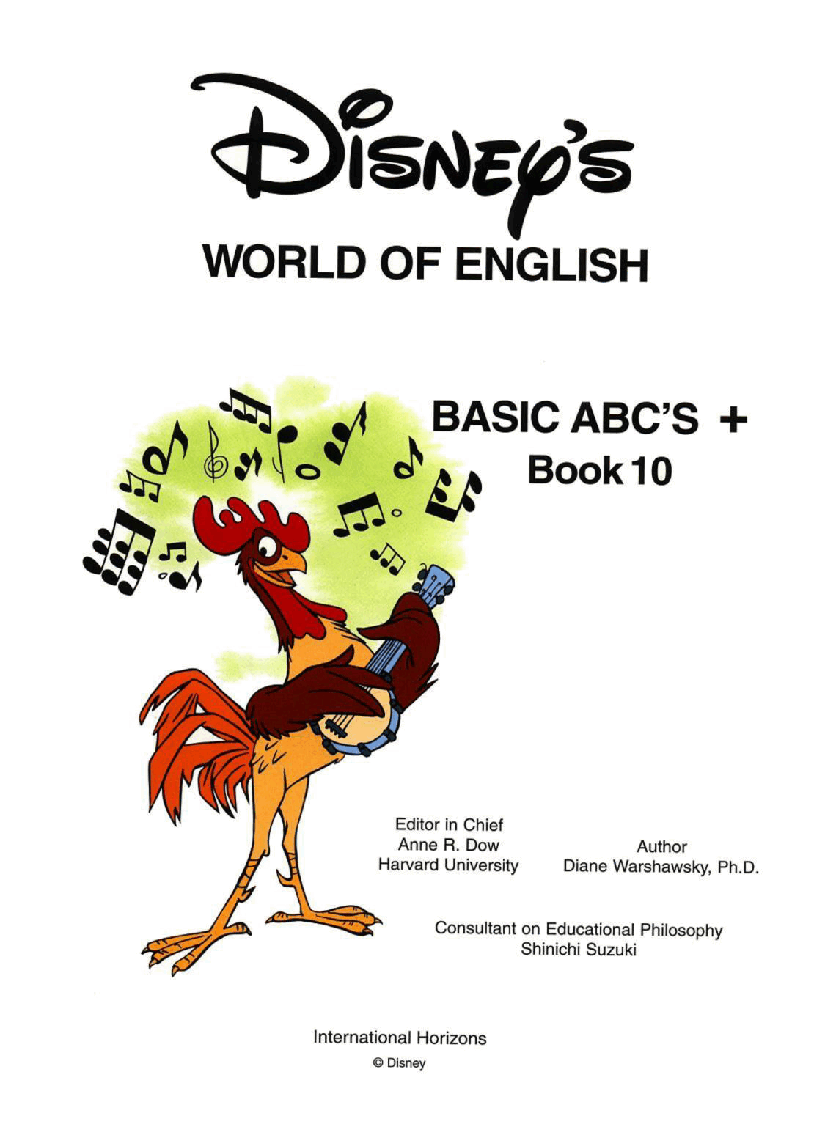 迪斯尼精美绘本12本Disney's World Of English Book 10.pdf,第1页预览