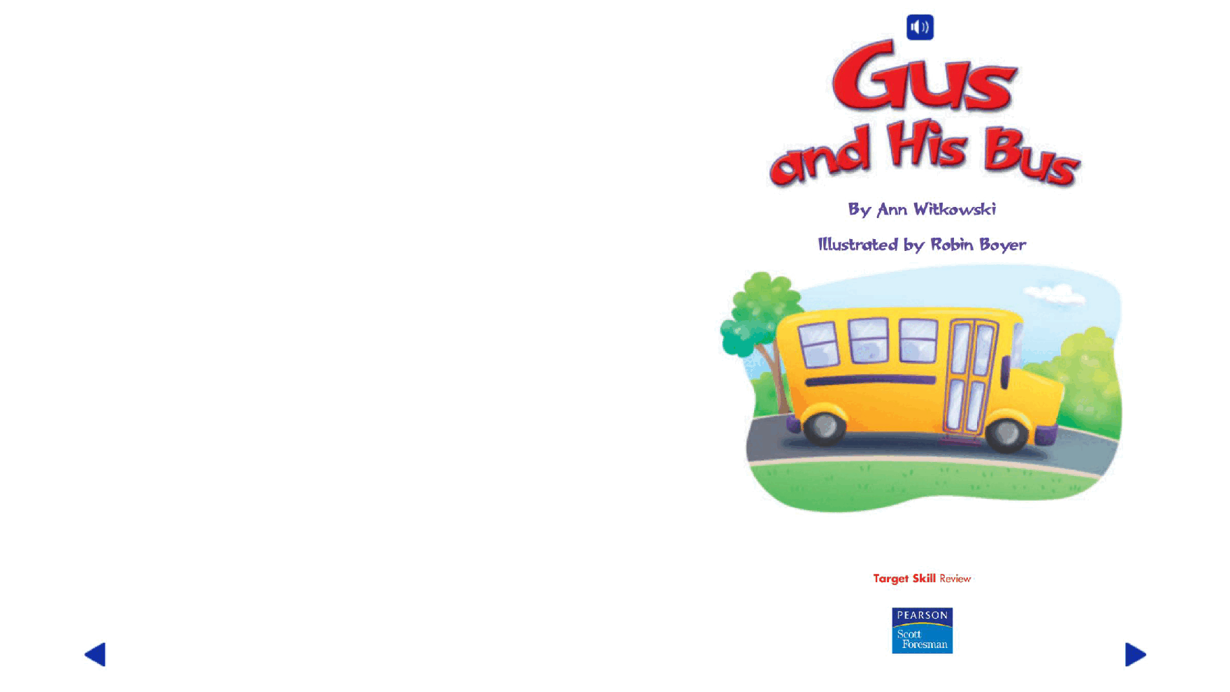 Pearson 0-6岁低幼读物Gus and His Bus.pdf,第2页预览