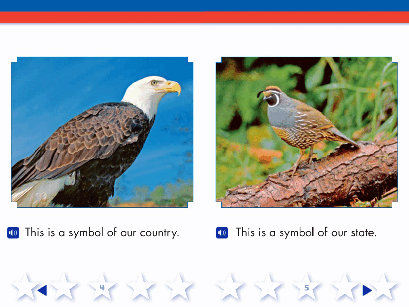 Pearson 0-6岁低幼读物Look, a Flag.pdf，第4页预览