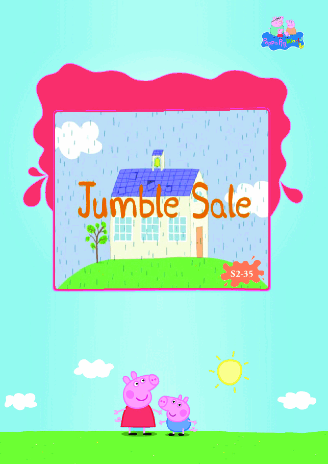 粉红猪小妹第2季53本自制绘本S2-35 Jumble Sale.pdf,第1页预览