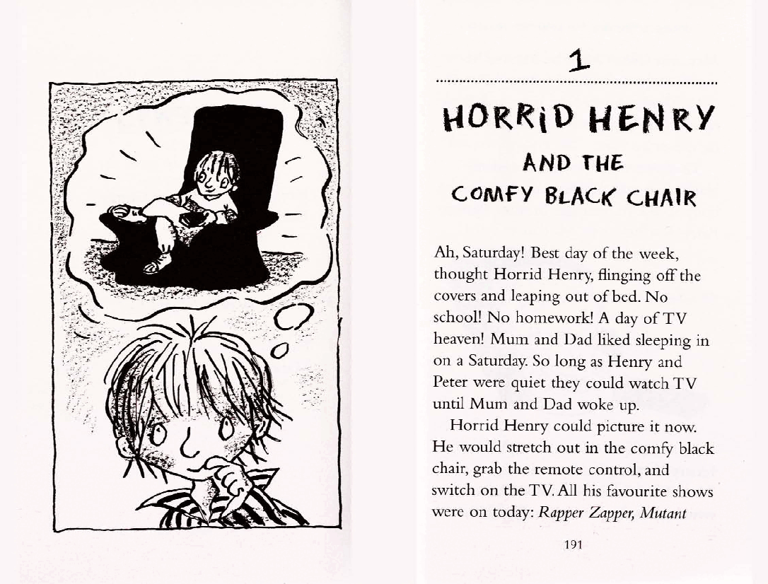 调皮的亨利英文绘本06 Horrid Henry's Haunted House (1999).pdf，第4页预览