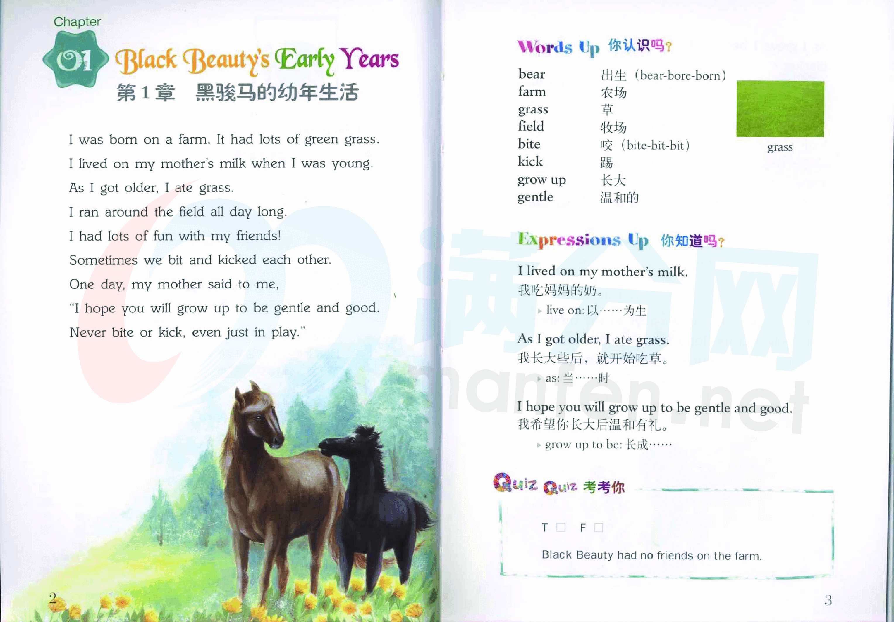 黑骏马(Black Beauty).pdf,第3页预览
