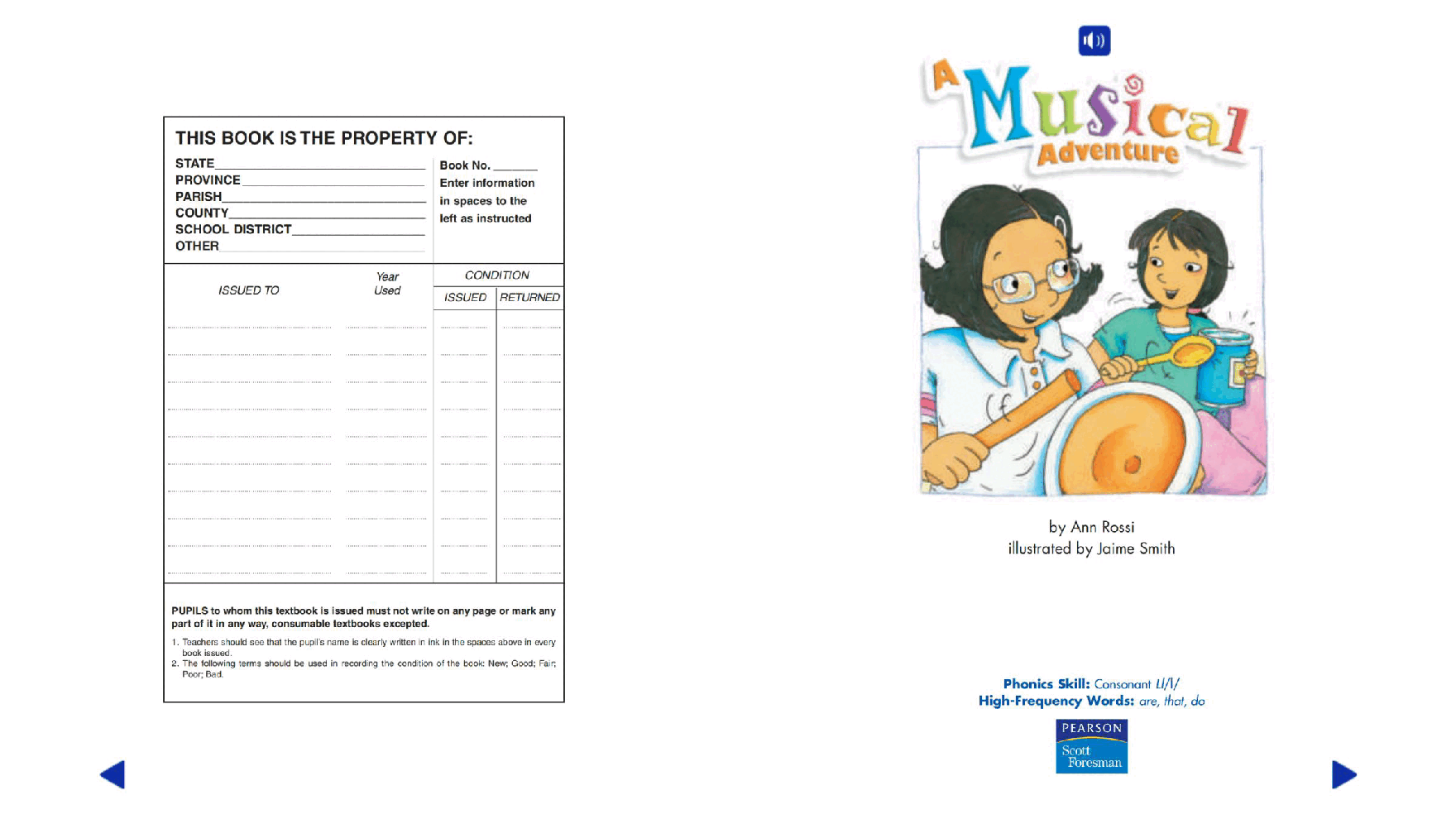Pearson 0-6岁低幼读物K_OLR_4.2 A Musical Adventure.pdf,第2页预览