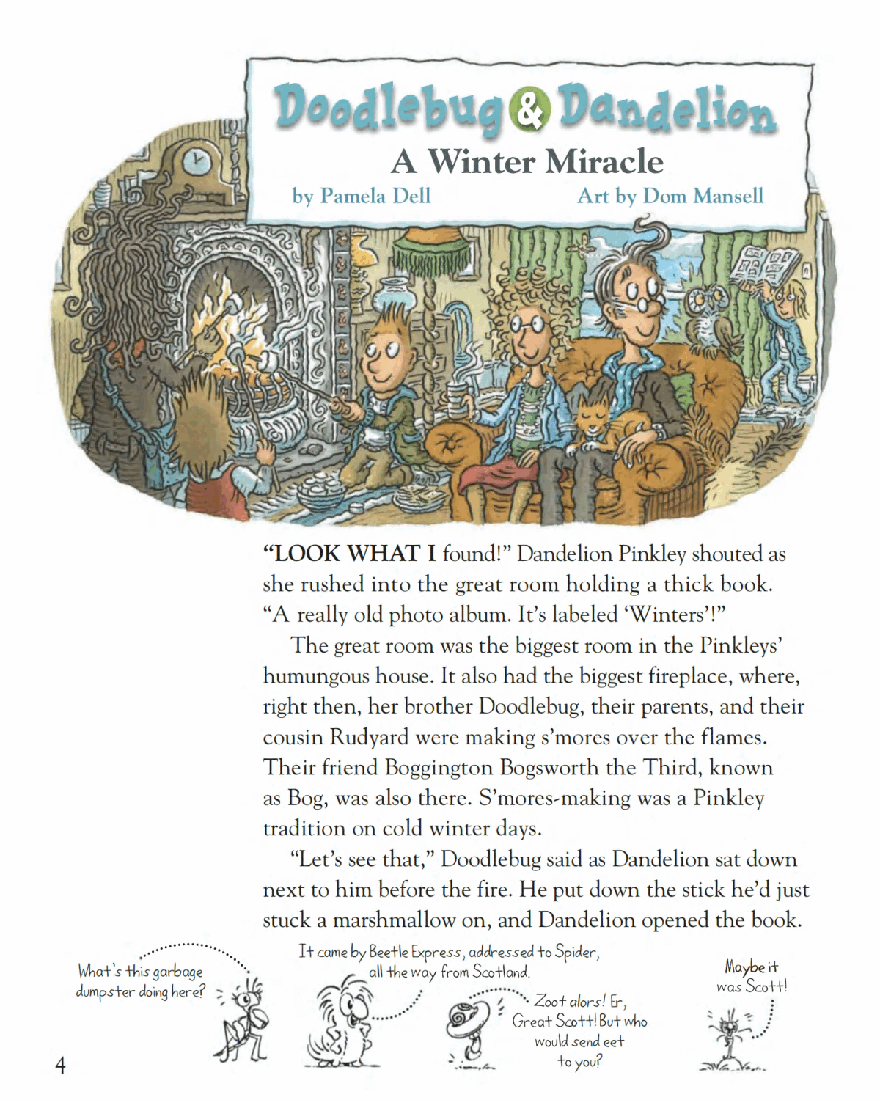 北美儿童文学杂志红蜘蛛1. Spider Magazine Stories, Games, Activites and Puzzles for Children and Kids - January 2016.pdf，第4页预览