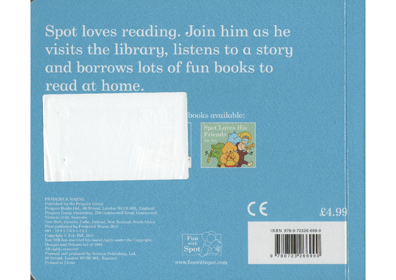 斑点狗小玻系列Spot goes to the library.pdf，第2页预览