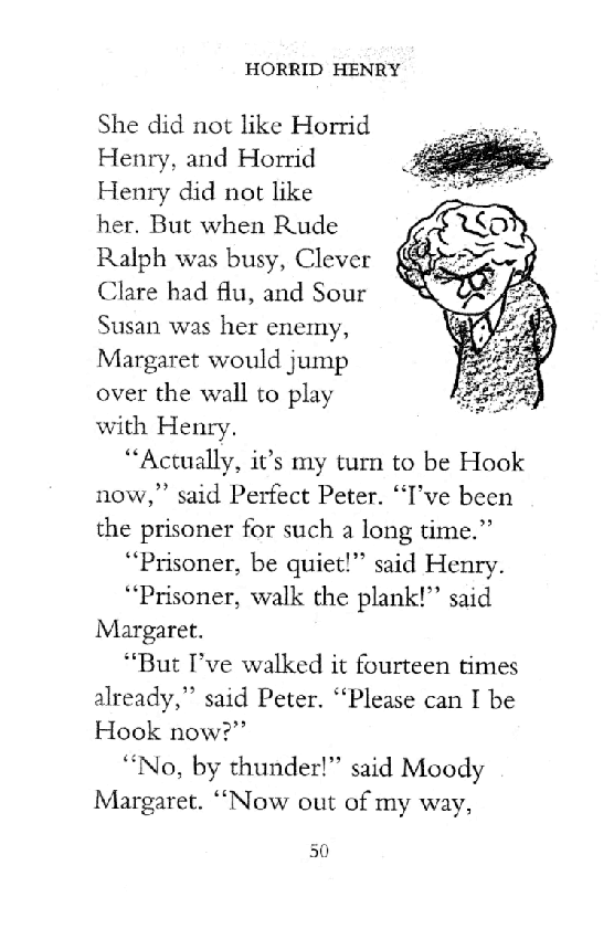 调皮的亨利英文绘本03 Horrid Henry and Moody Margaret.pdf,第3页预览