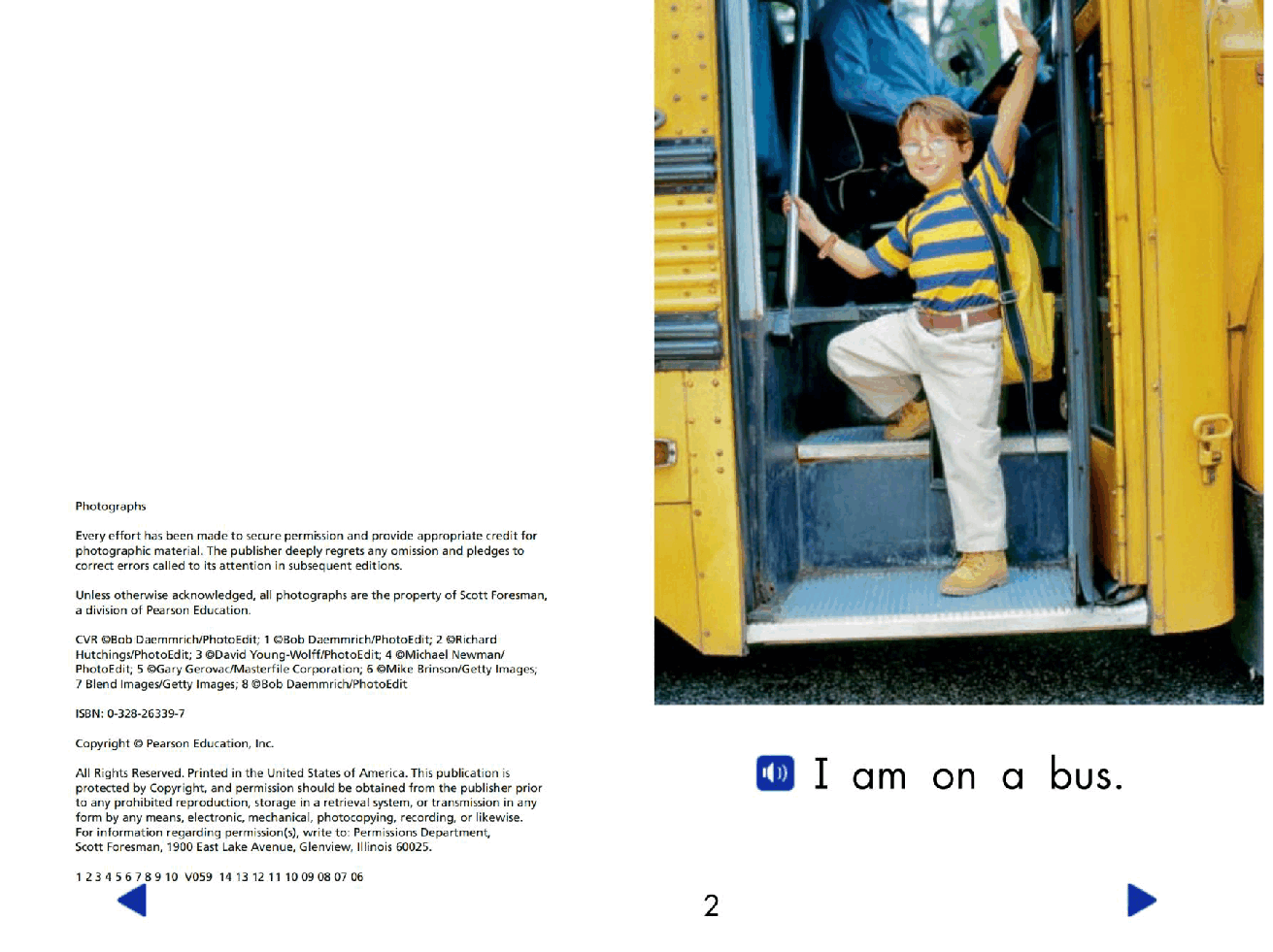 Pearson 0-6岁低幼读物Off to School.pdf,第3页预览
