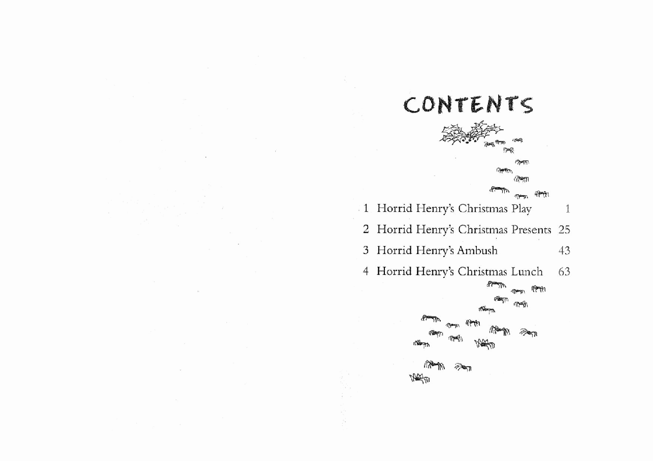 调皮的亨利英文绘本1 Horrid Henry's Christmas Play.pdf,第1页预览