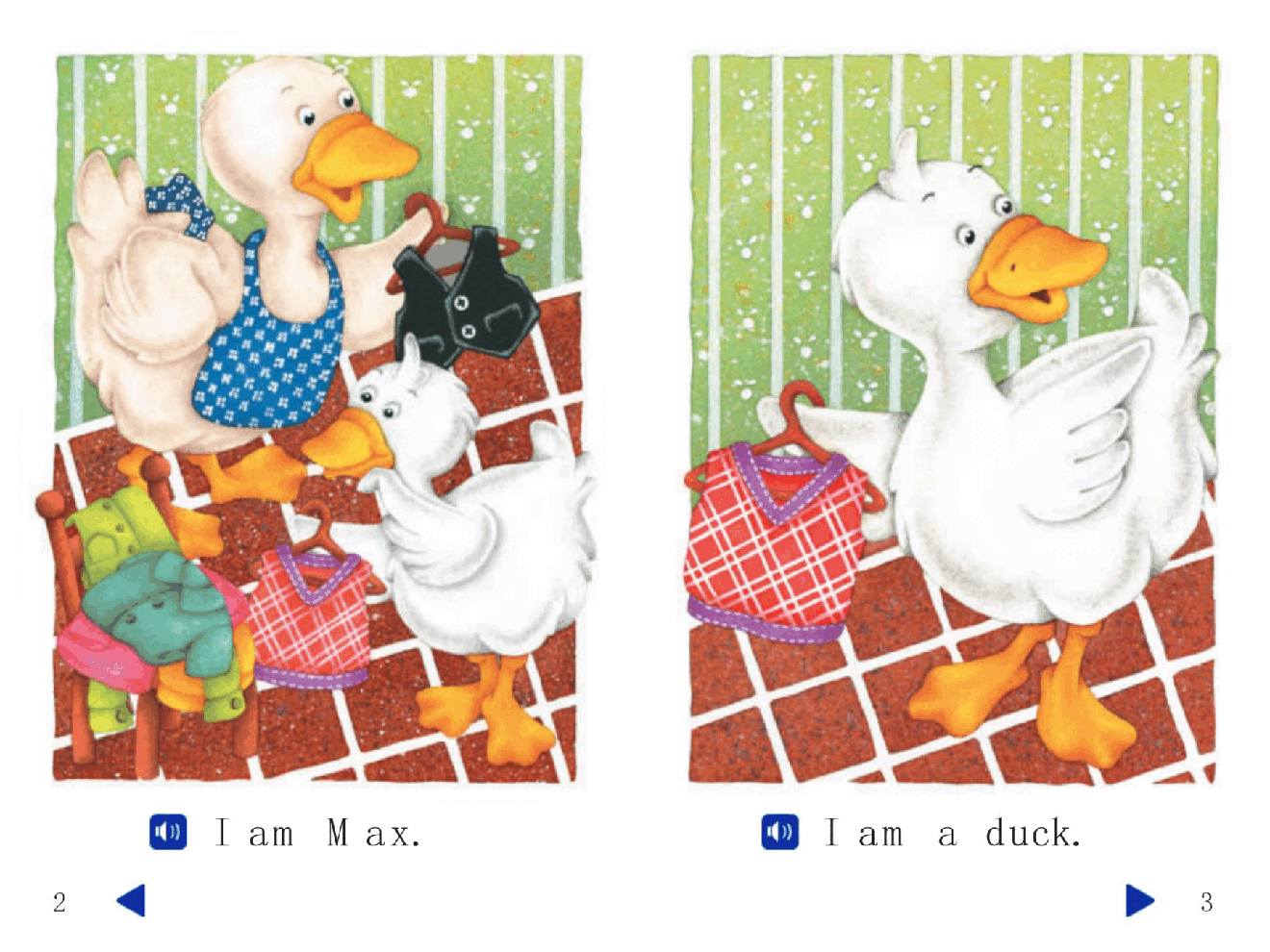 Pearson 0-6岁低幼读物Look at the Clock, Max!.pdf,第3页预览