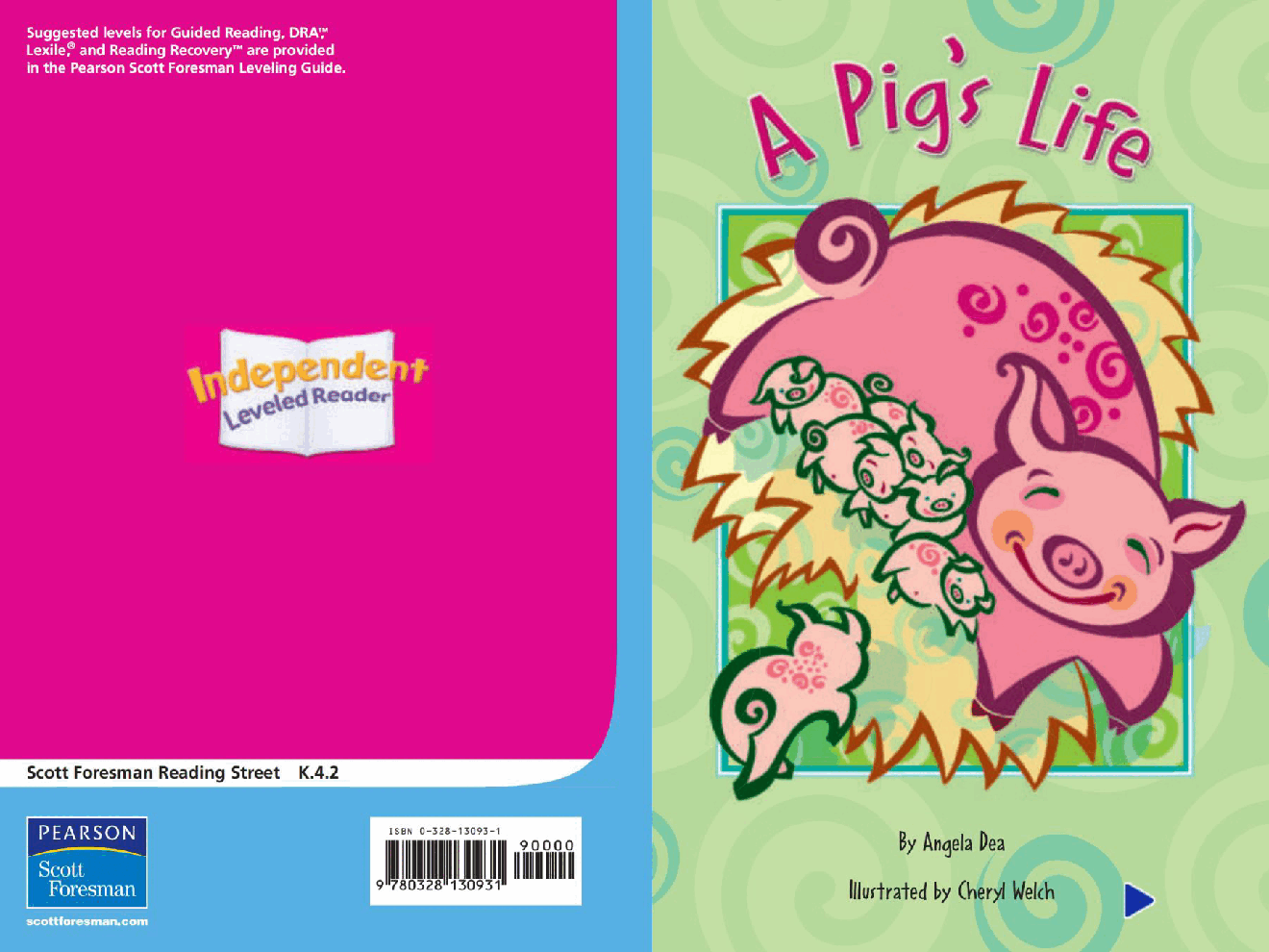 Pearson 0-6岁低幼读物A Pig's Life.pdf，第1页预览