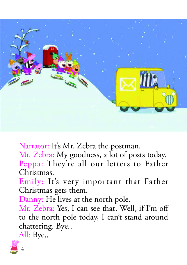 粉红猪小妹第2季53本自制绘本S2-13 Peppa's Christmas.pdf,第4页预览