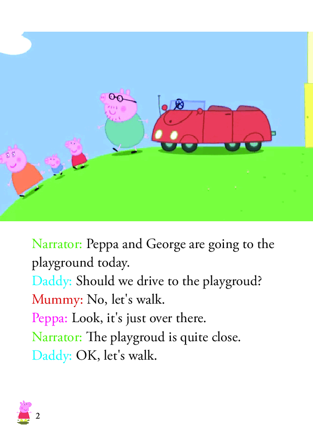 粉红猪小妹第2季53本自制绘本S2-27 Foggy Day.pdf，第2页预览