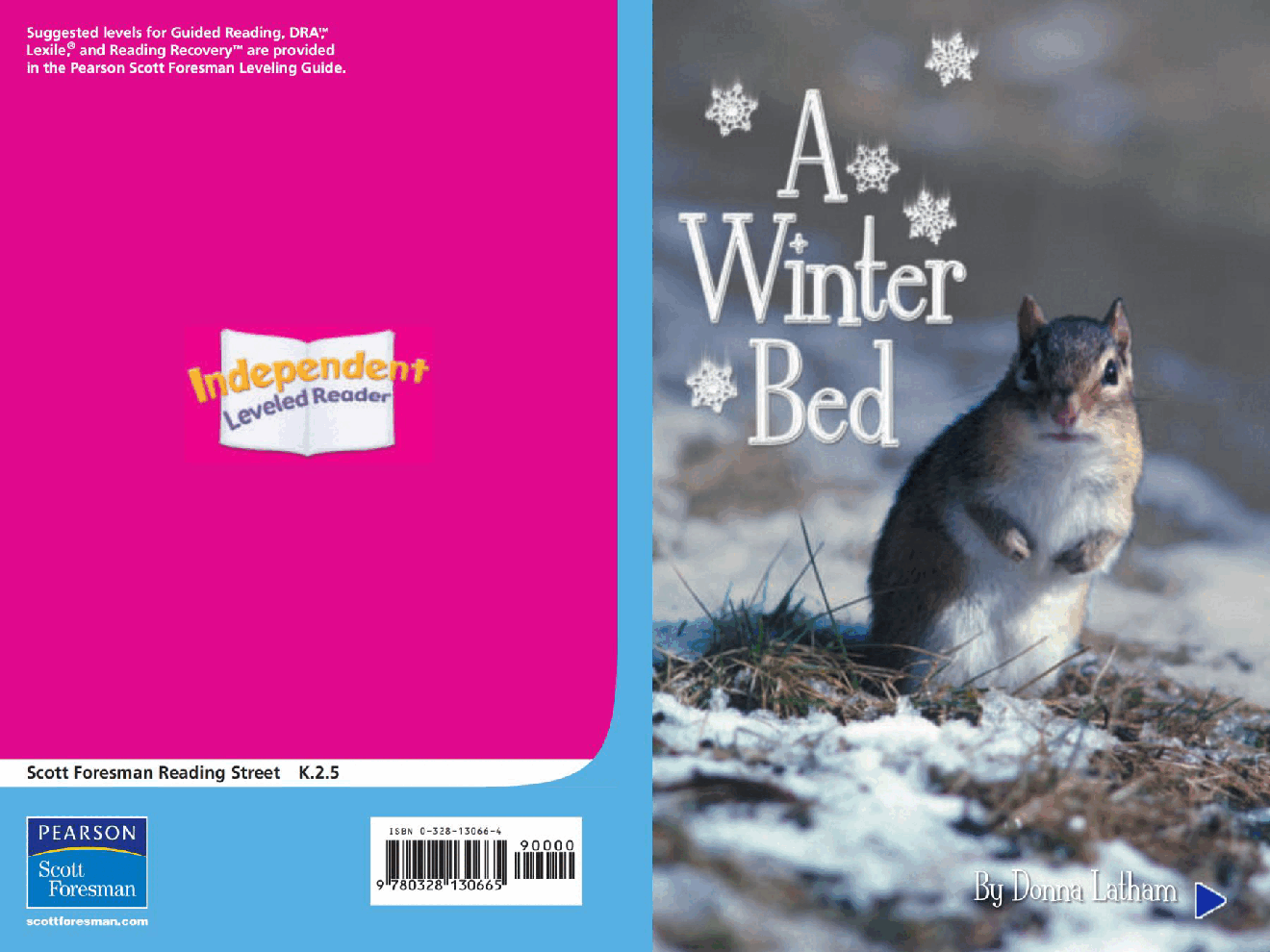 Pearson 0-6岁低幼读物A Winter Bed.pdf，第1页预览