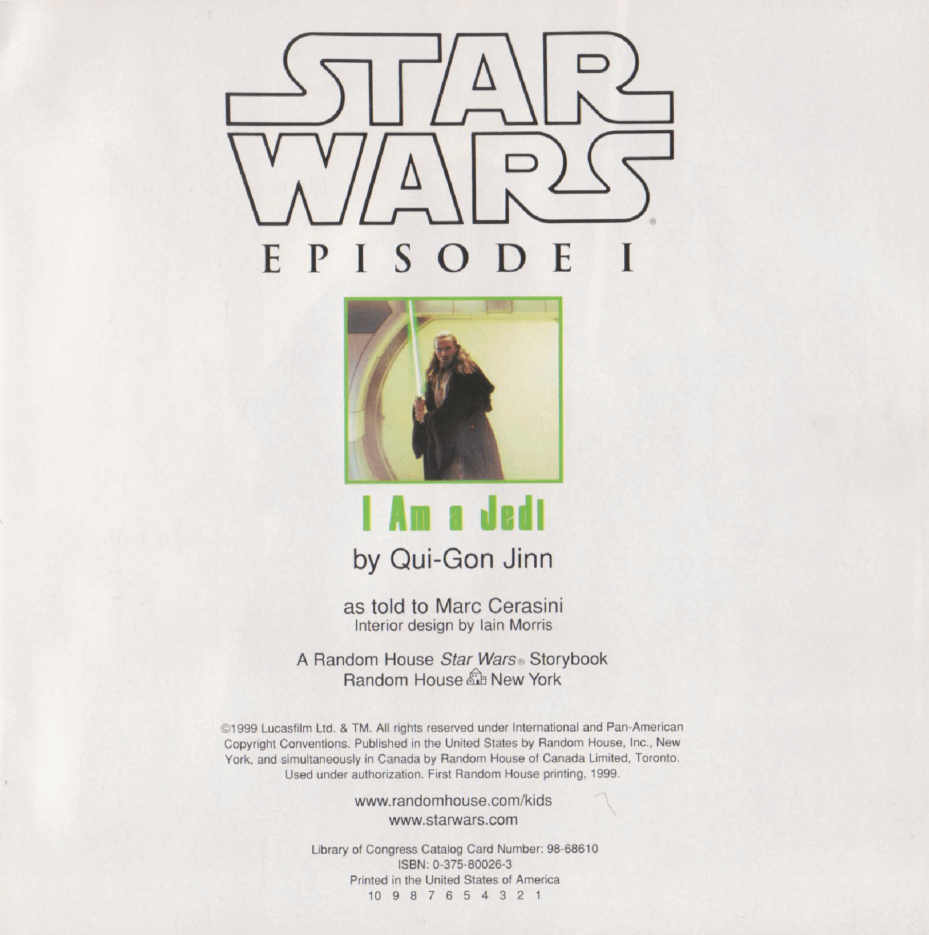 Star Wars Episode I - I am a Jedi by Qui-Gon-Jinn (Random House) (1999) (M--A).pdf,第4页预览