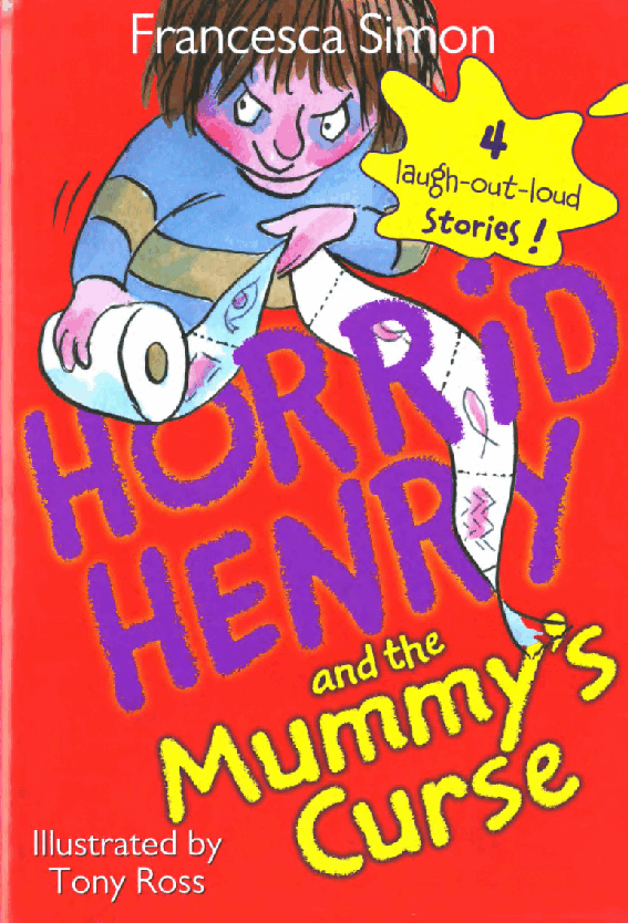 调皮的亨利英文绘本Horrid Henry and the Mummy's Curse (2000).pdf,第1页预览