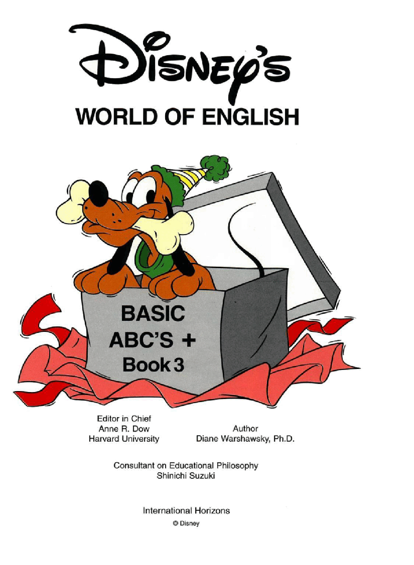 迪斯尼精美绘本12本Disney's World Of English Book 03.pdf,第1页预览