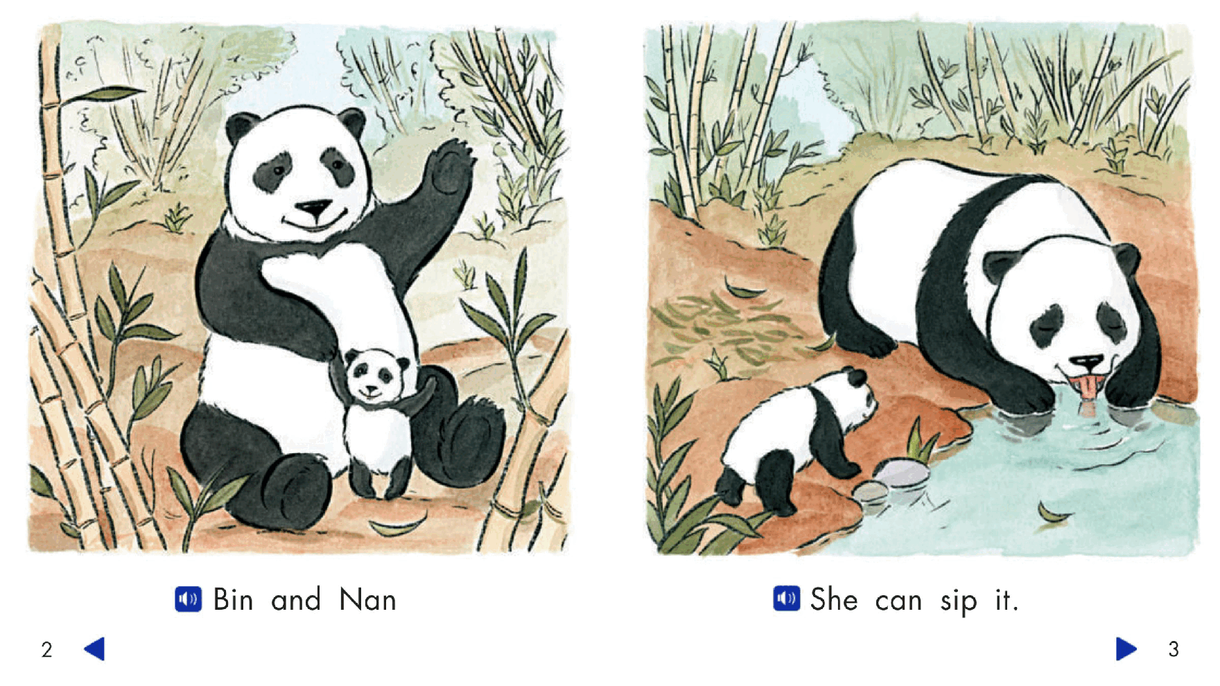 Pearson 0-6岁低幼读物Pandas Nap.pdf,第3页预览