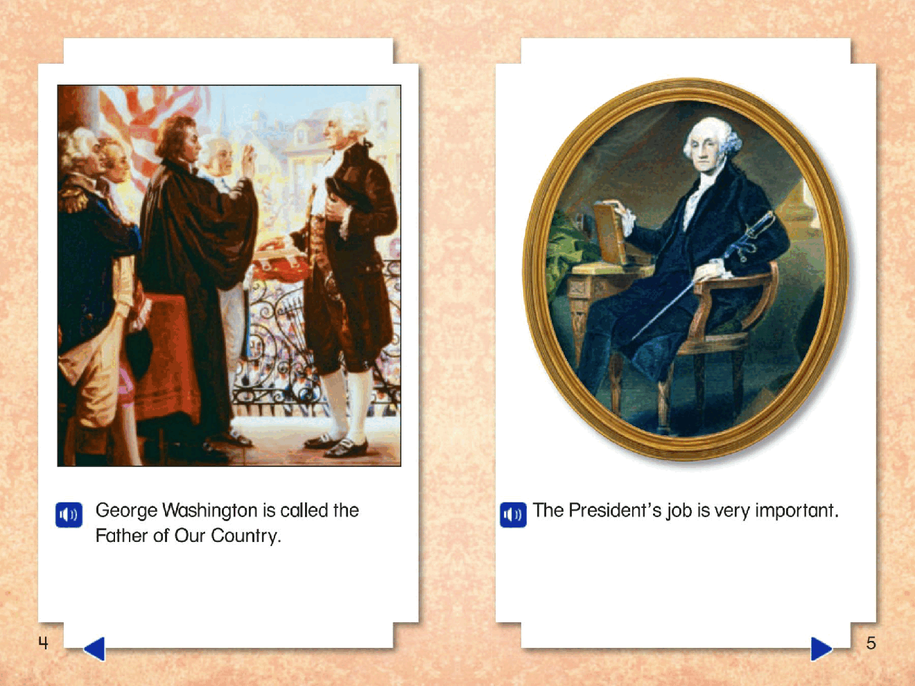 Pearson 0-6岁低幼读物George Washington - Father of Our Country.pdf,第4页预览