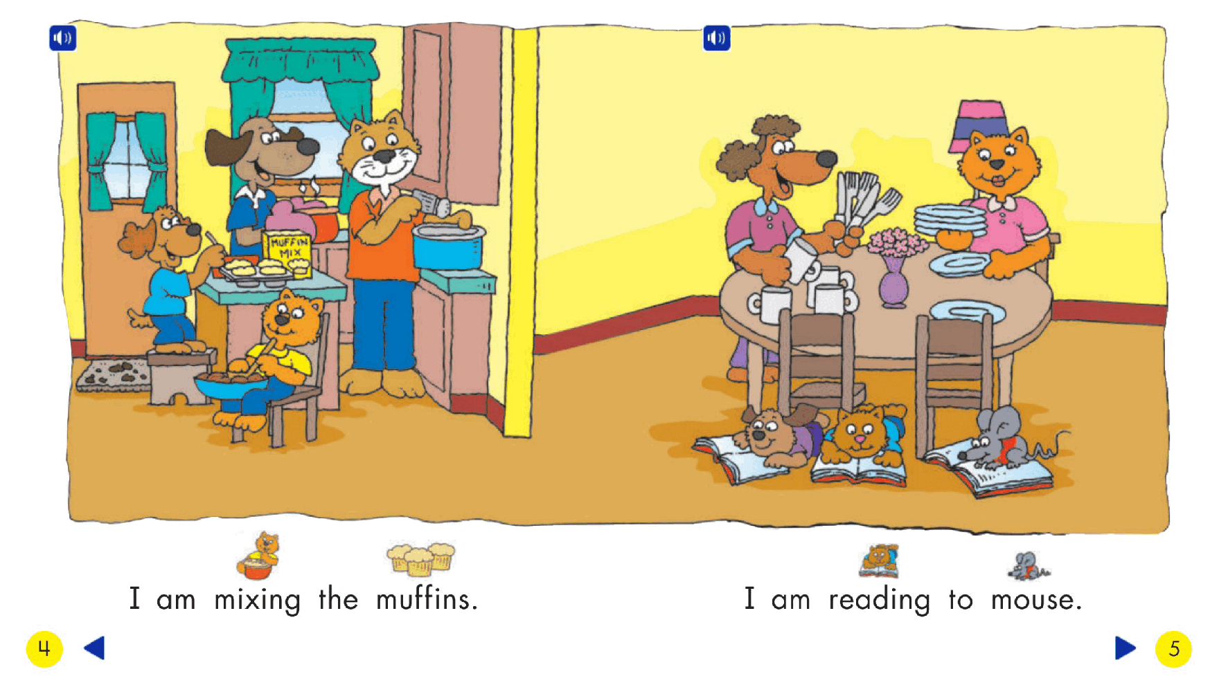 Pearson 0-6岁低幼读物K_OLR_1.5 Cat and Dog Munch Together.pdf,第4页预览