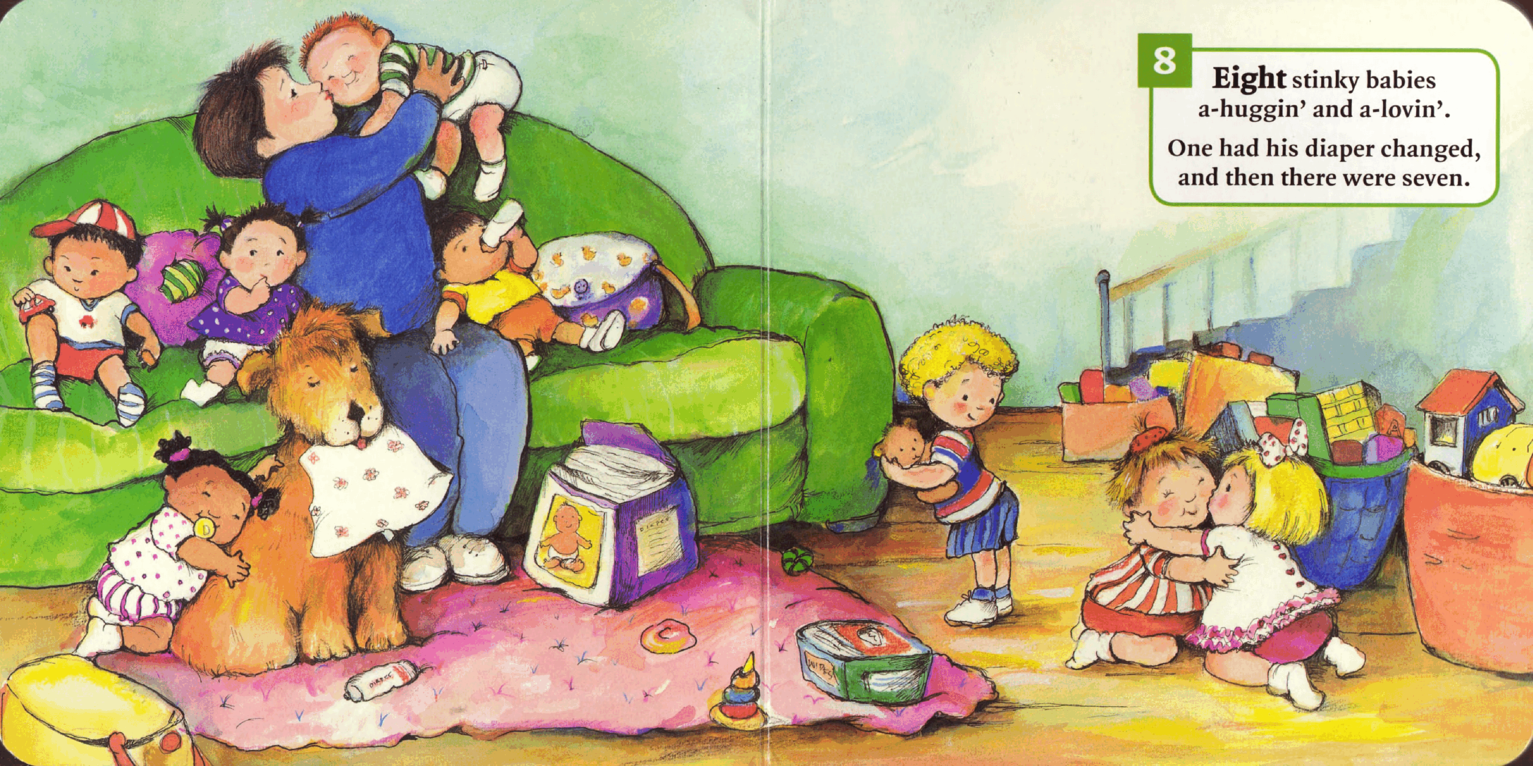 Ten Stinky Babies (2004.Tricycle Press)(1).pdf,第4页预览