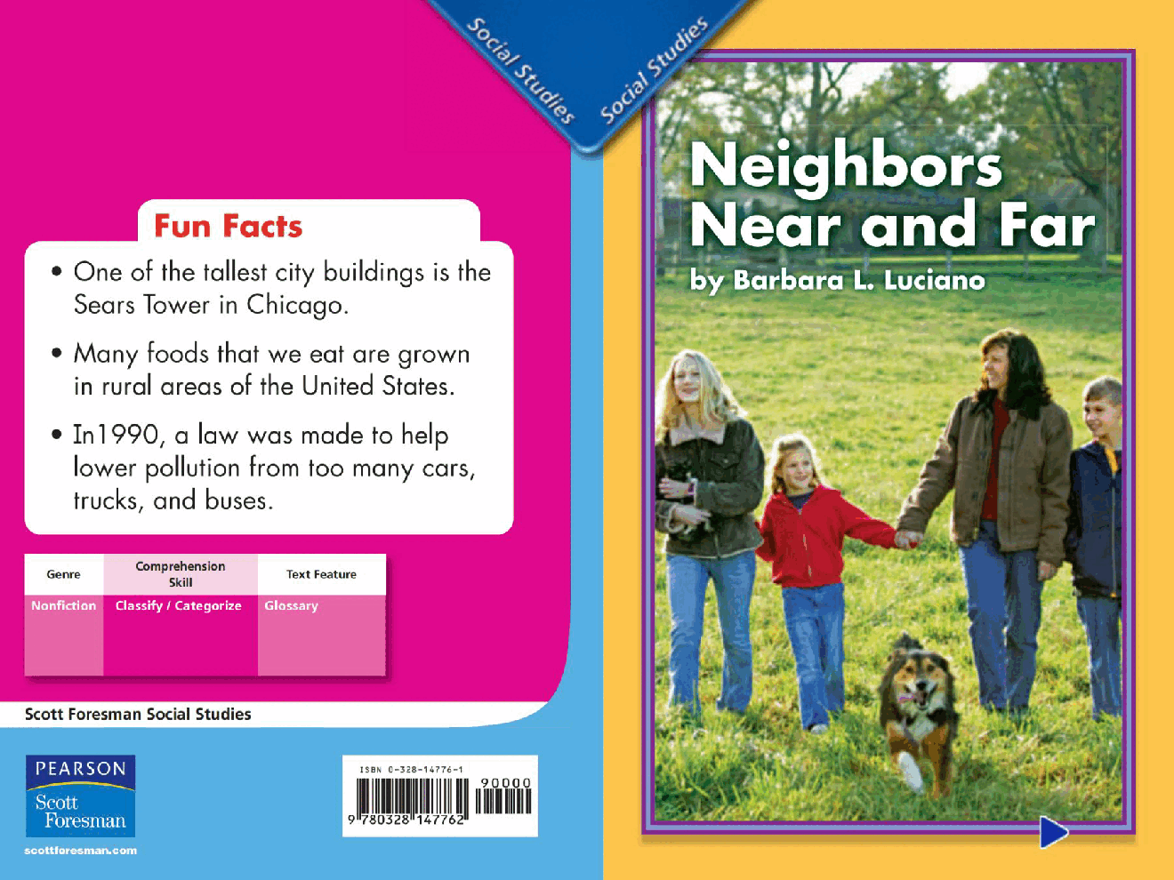 Pearson 0-6岁低幼读物Neighbors Near and Far.pdf,第1页预览