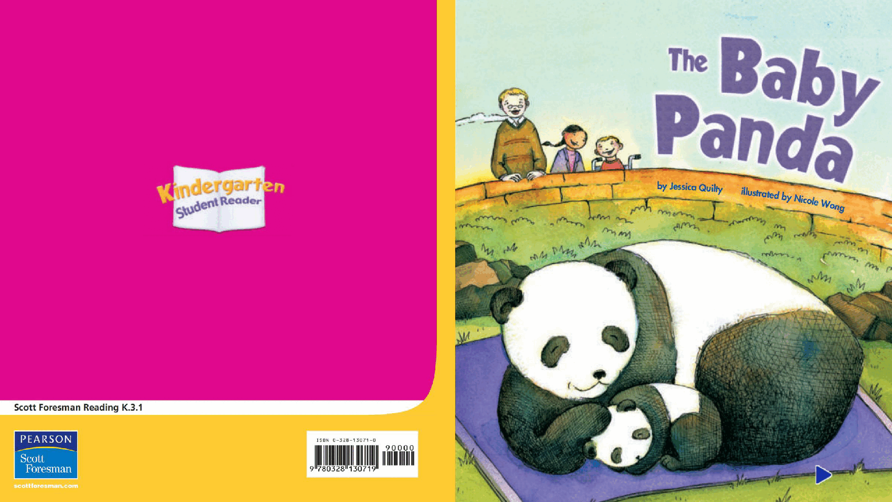 Pearson 0-6岁低幼读物K_OLR_3.1 The Baby Panda.pdf,第1页预览