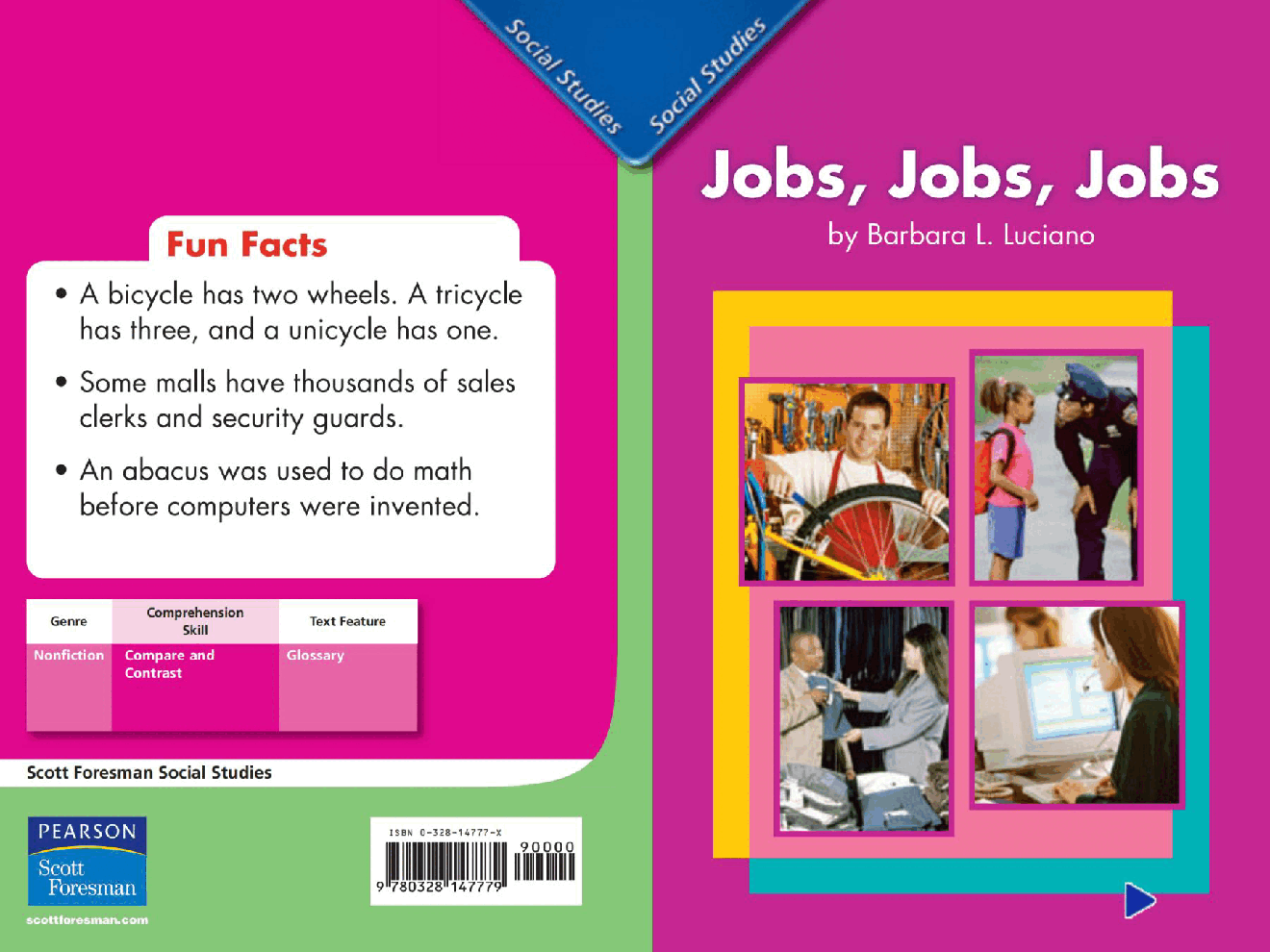 Pearson 0-6岁低幼读物Jobs, Jobs, Jobs.pdf,第1页预览