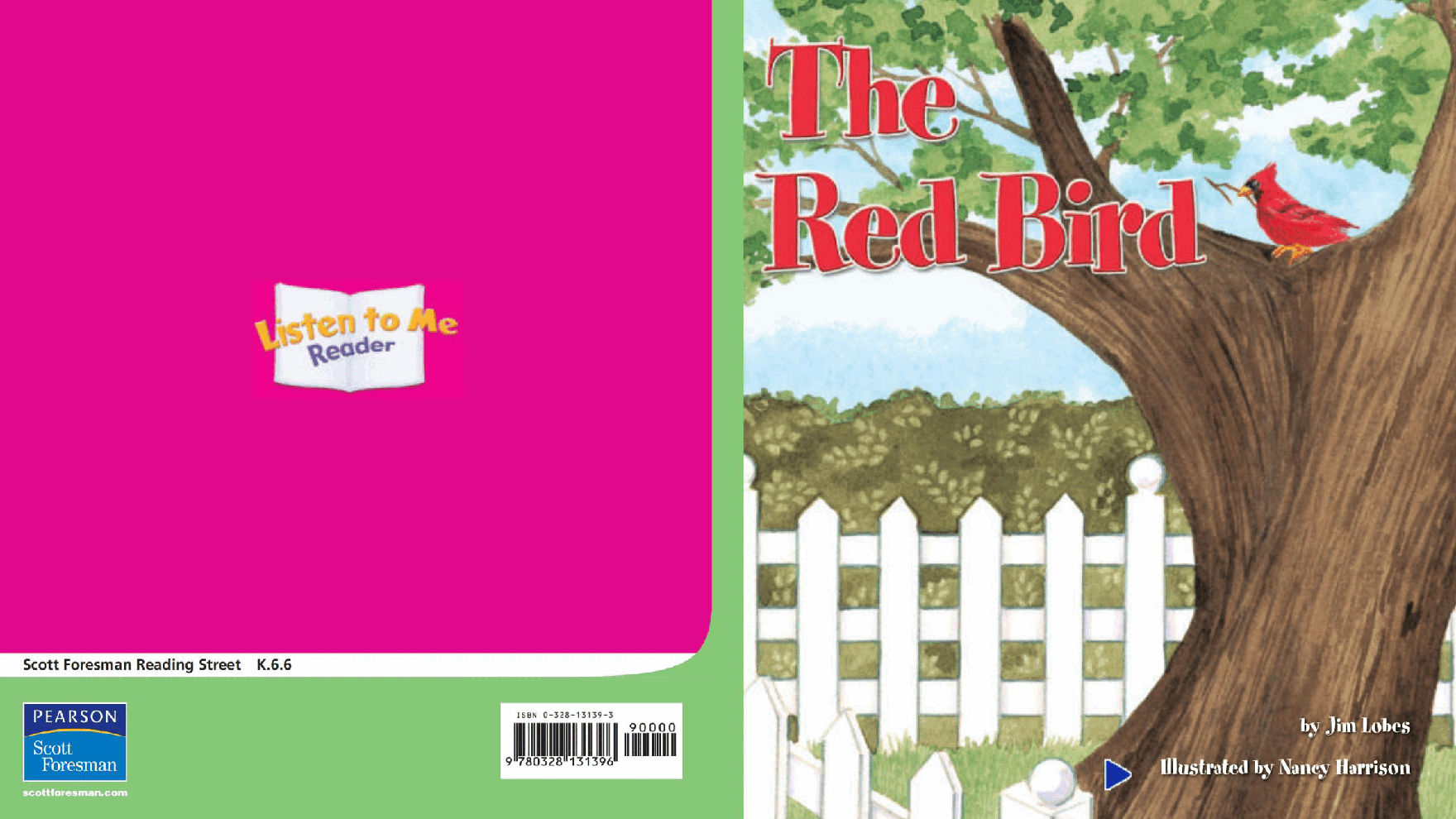 Pearson 0-6岁低幼读物The Red Bird.pdf，第1页预览
