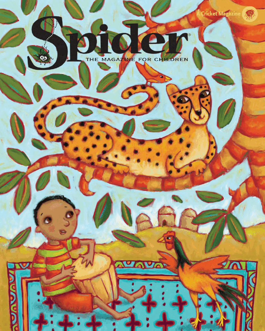 北美儿童文学杂志红蜘蛛7. Spider Magazine Stories, Games, Activites and Puzzles for Children and Kids - September 2016.pdf,第1页预览