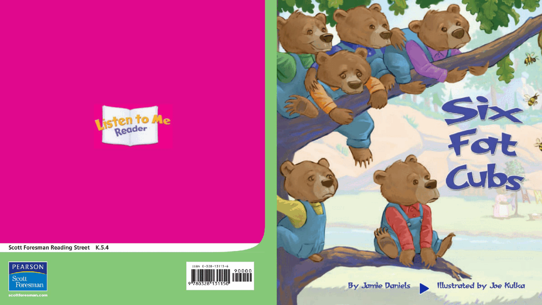 Pearson 0-6岁低幼读物Six Fat Cubs.pdf,第1页预览
