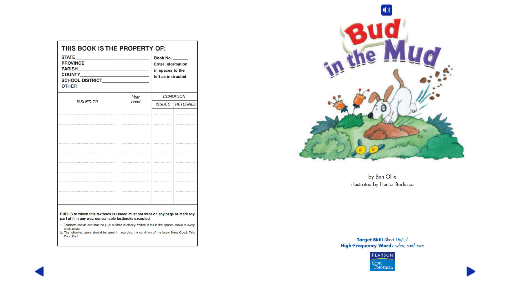 Pearson 0-6岁低幼读物K_OLR_5.4 Bud in the Mud.pdf,第2页预览