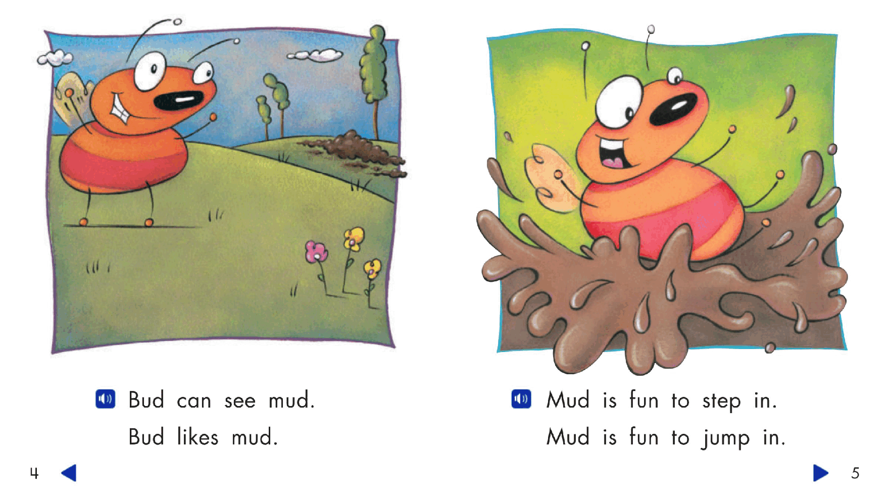 Pearson 0-6岁低幼读物Bud the Mud Bug.pdf,第4页预览