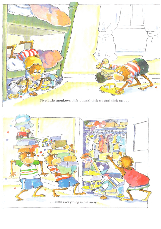 五只小猴子five monkey with nothing to do.pdf,第4页预览