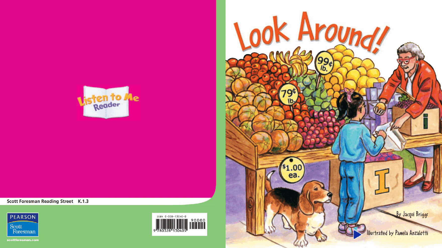 Pearson 0-6岁低幼读物Look Around!.pdf，第1页预览