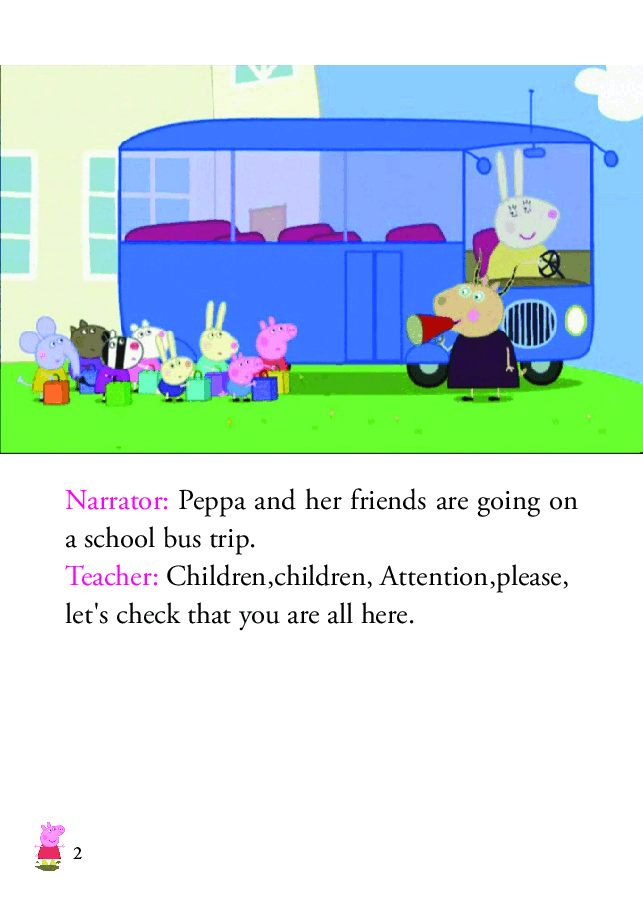 粉红猪小妹第2季53本自制绘本S2-22 School Bus Trip.pdf,第2页预览