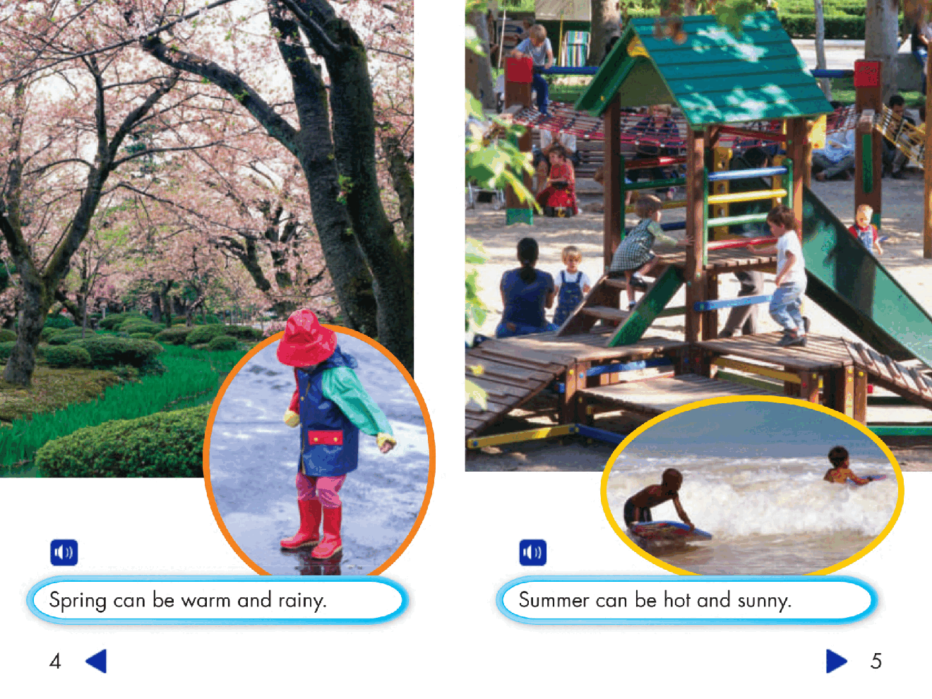 Pearson 0-6岁低幼读物Weather and Seasons.pdf,第4页预览