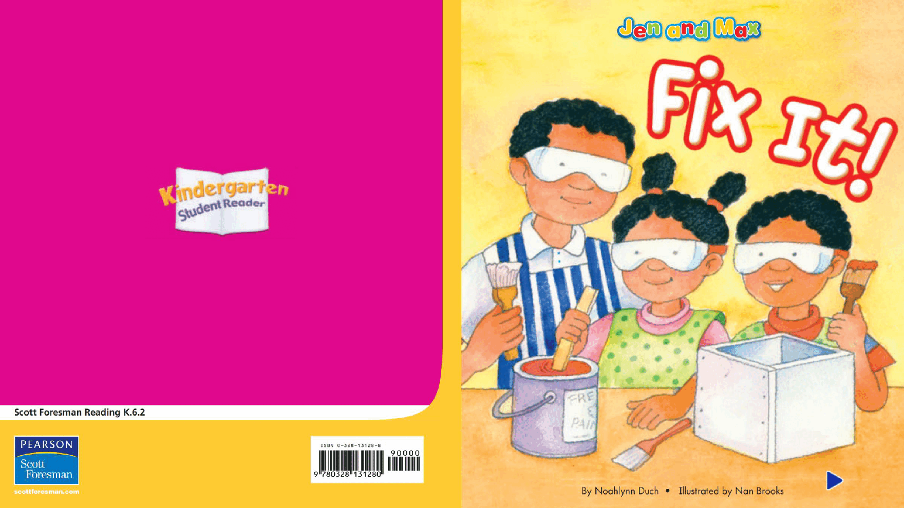 Pearson 0-6岁低幼读物K_OLR_6.2 Fix It!.pdf，第1页预览